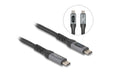 Delock USB 40 Gbps Daten&Ladekabel 1m 8K 60Hz, USB PD 3.1 Extended Range 240 W