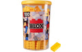 BLOX 100 gelbe 8er Steine in Dose