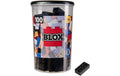 BLOX 100 schwarze 8er Steine in Dose