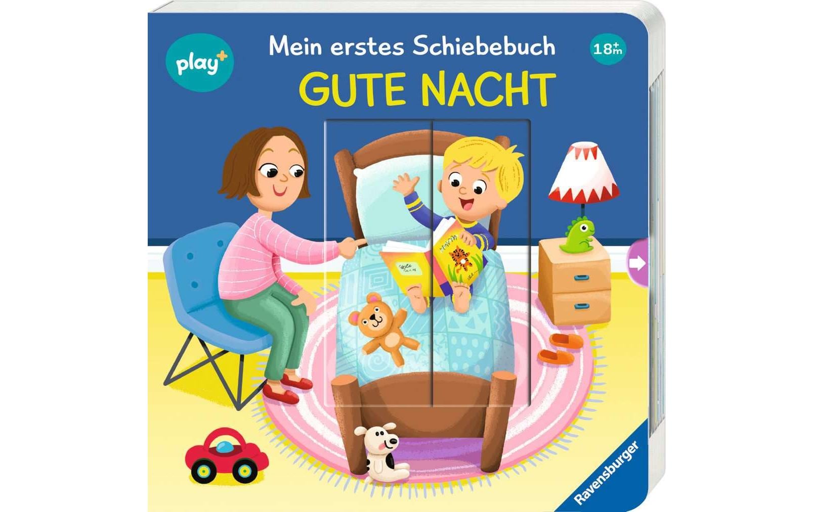 Play+ Schiebebuch: Gute Nacht 18-36 Monate