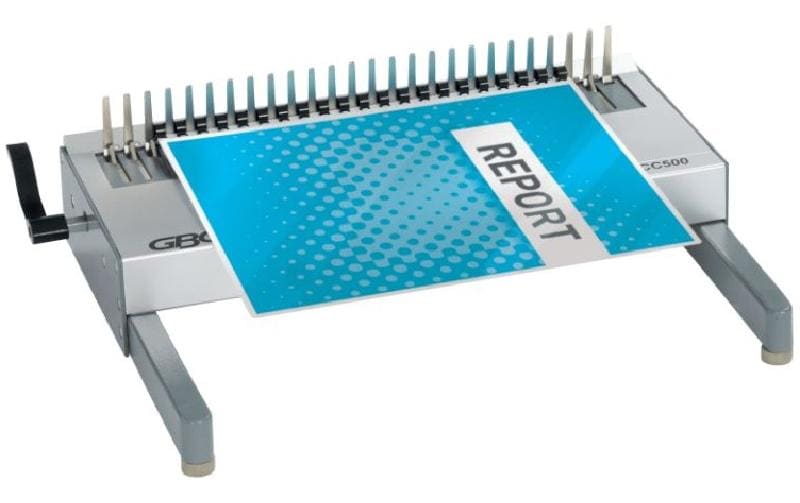 GBC Bindegerät CombBind Schliessgerät CC500 Bindekapazität: 500 Blatt (70g/m²)