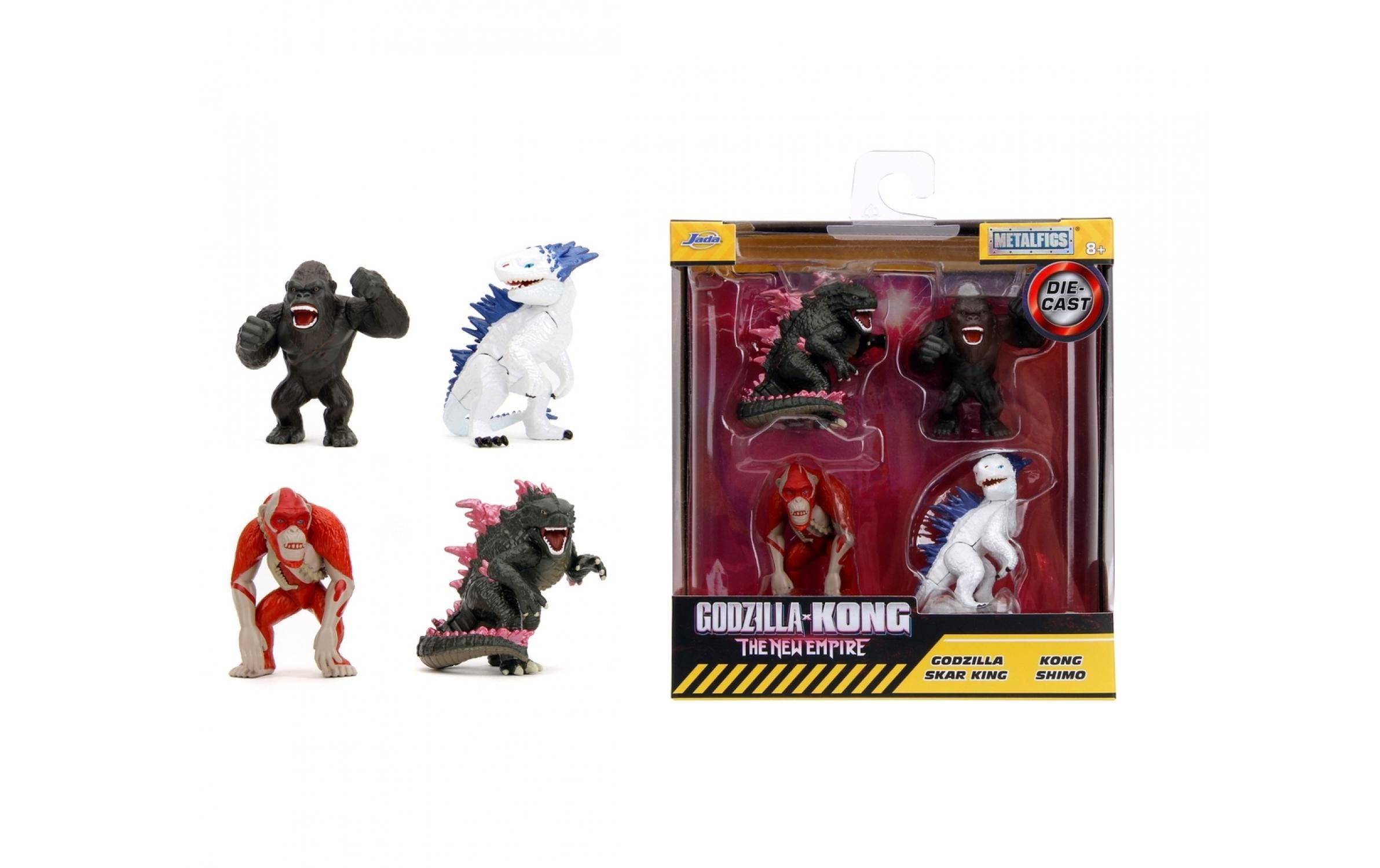 Godzilla 4-Pack Figures 2.5"