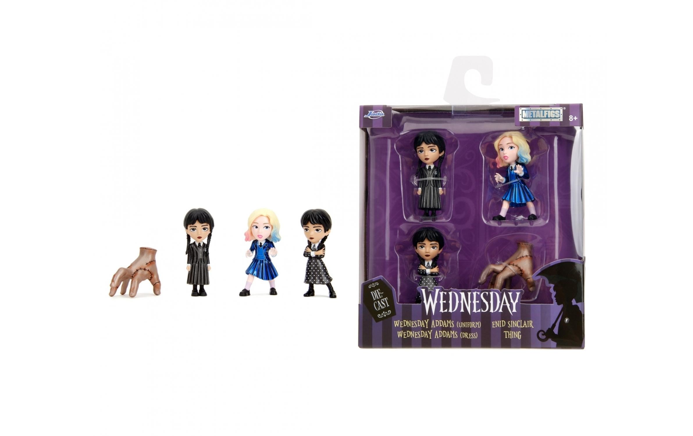 Wednesday 4-Pack Figures 2,5"