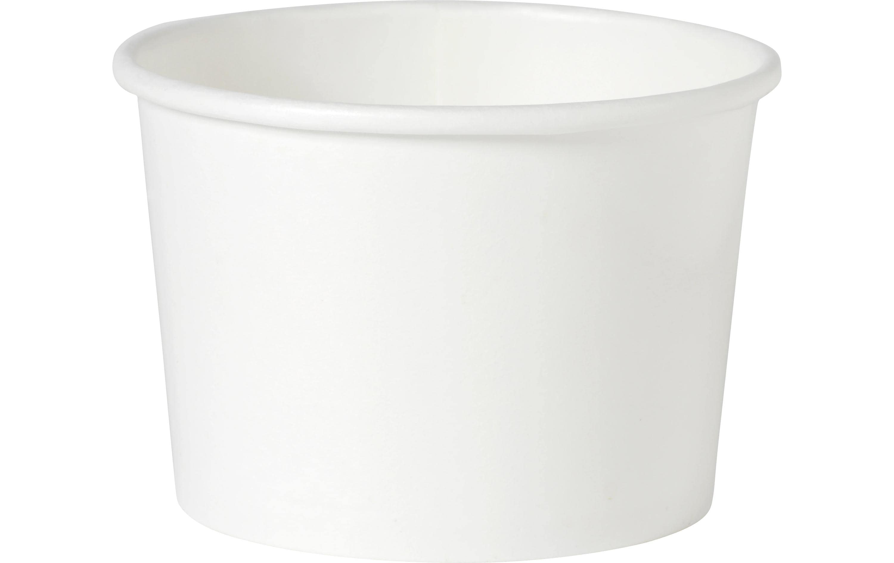 Duni Suppenbecher 500ml weiss, ungeteilt, 50 Stk.