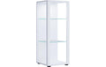 VCM Standvitrine Glasol M Weiss