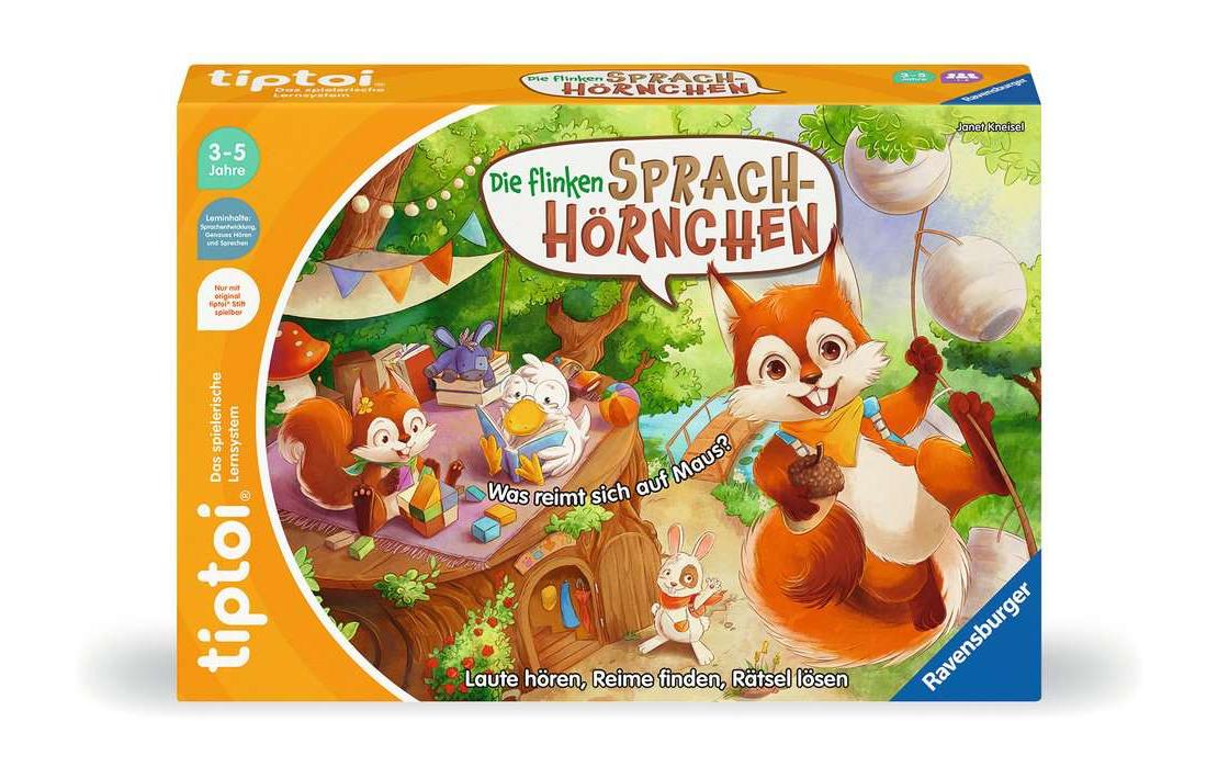 tiptoi Die flinken Sprach-Hörnchen 3-5 Jahre
