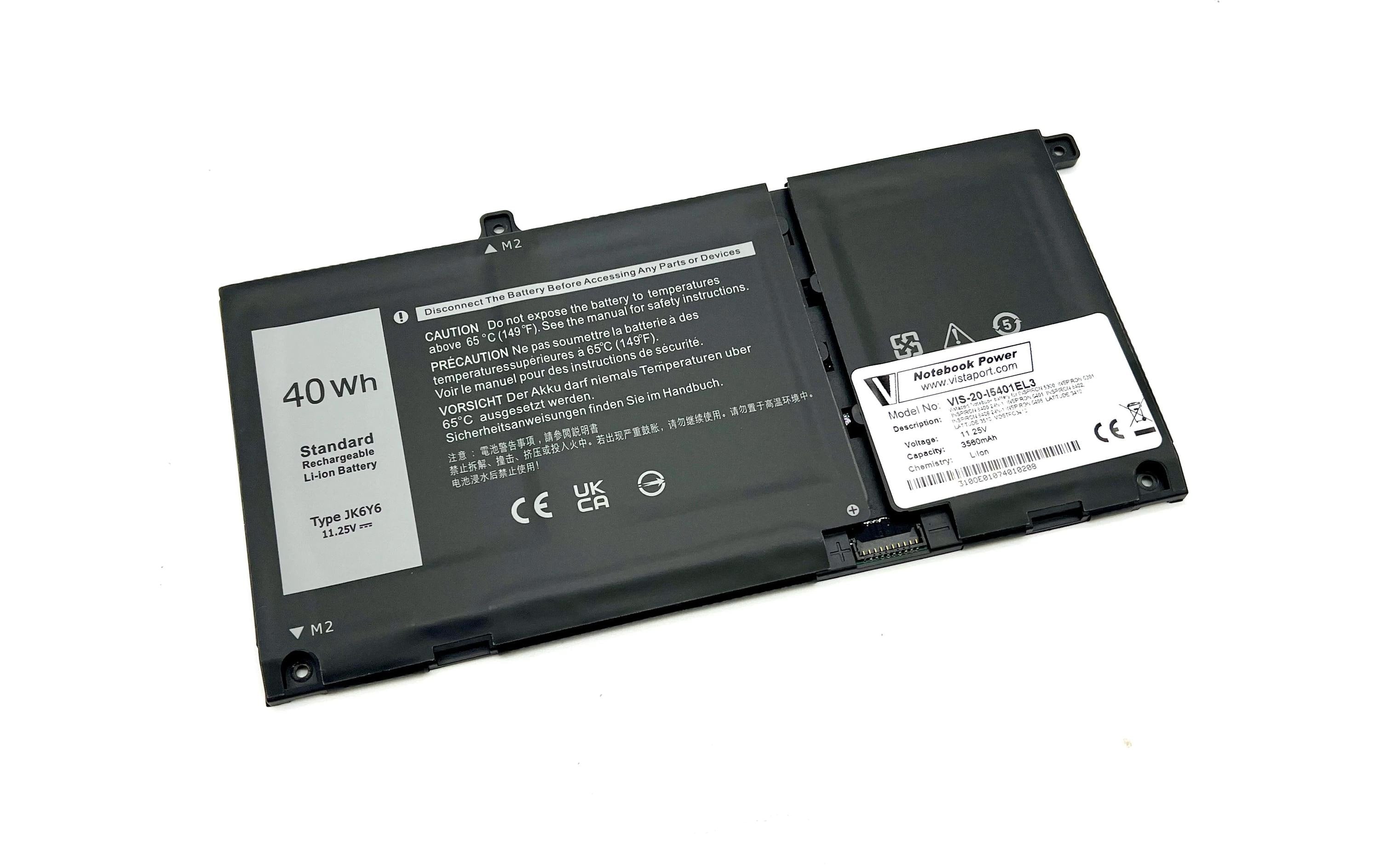 Vistaport Notebook  Akku für DELL