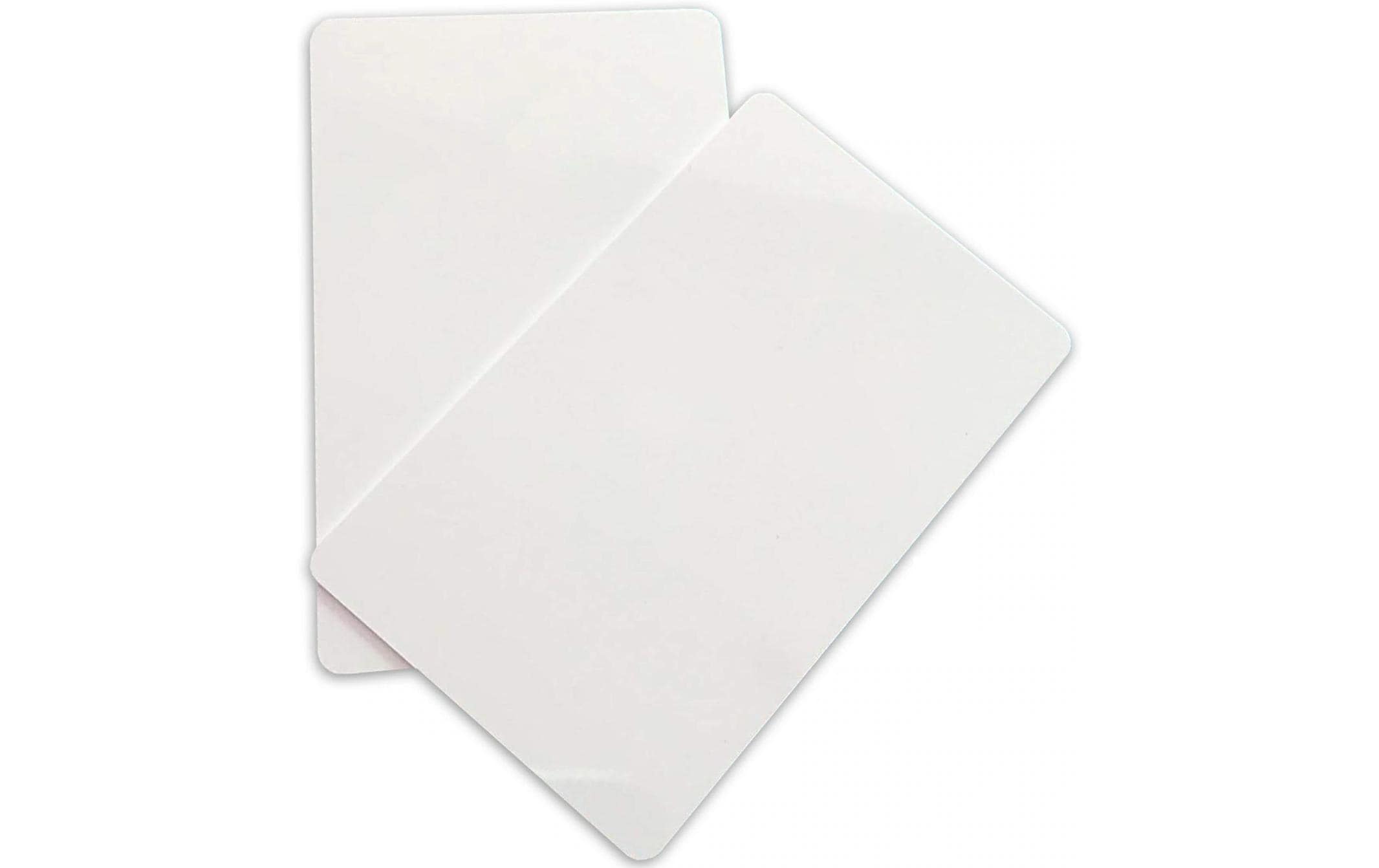 Evolis Kartenrohl. wiess 0.76 MeerPlast 86 x 54 x 0.76mm
