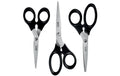 Leitz Schere Edelstahl 3er Set 16.5/18.5/20cm, für Links- und Rechtshänder