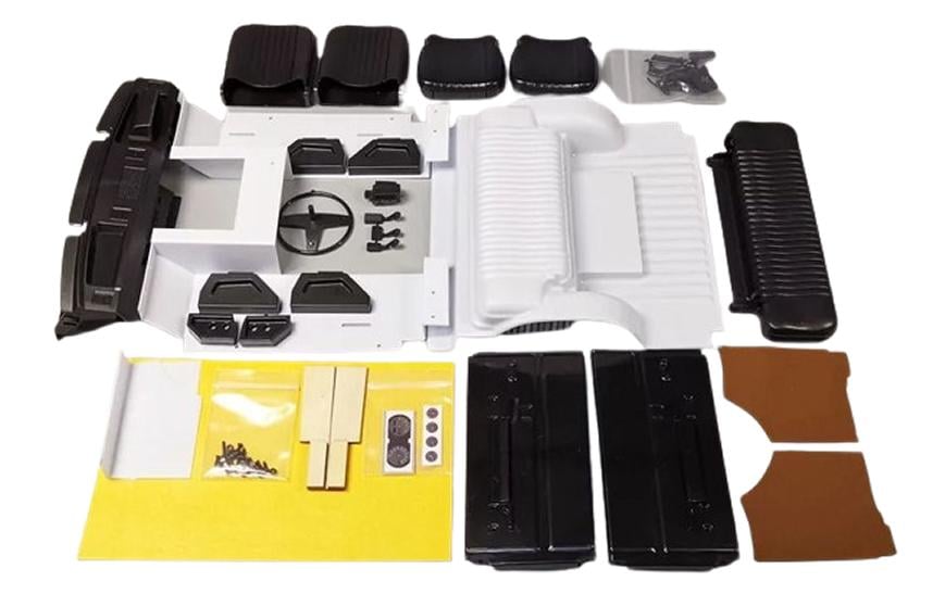 Hobbytech Complety interior for RRC ABS body + rear seats