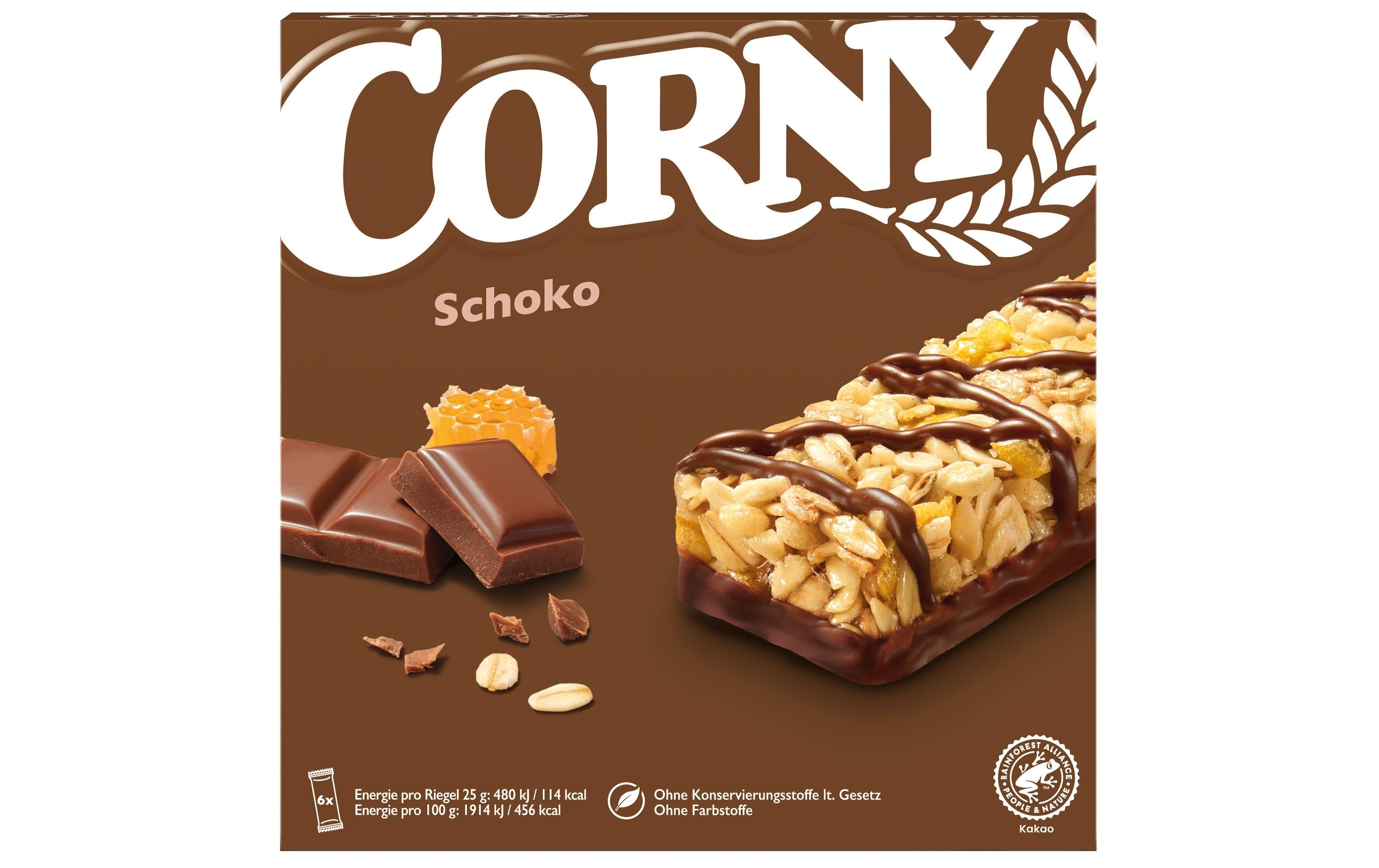 Corny Schoko 6x25g