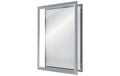 Nobo Impression Pro Clip-Rahmen A4 Aluminium, silber