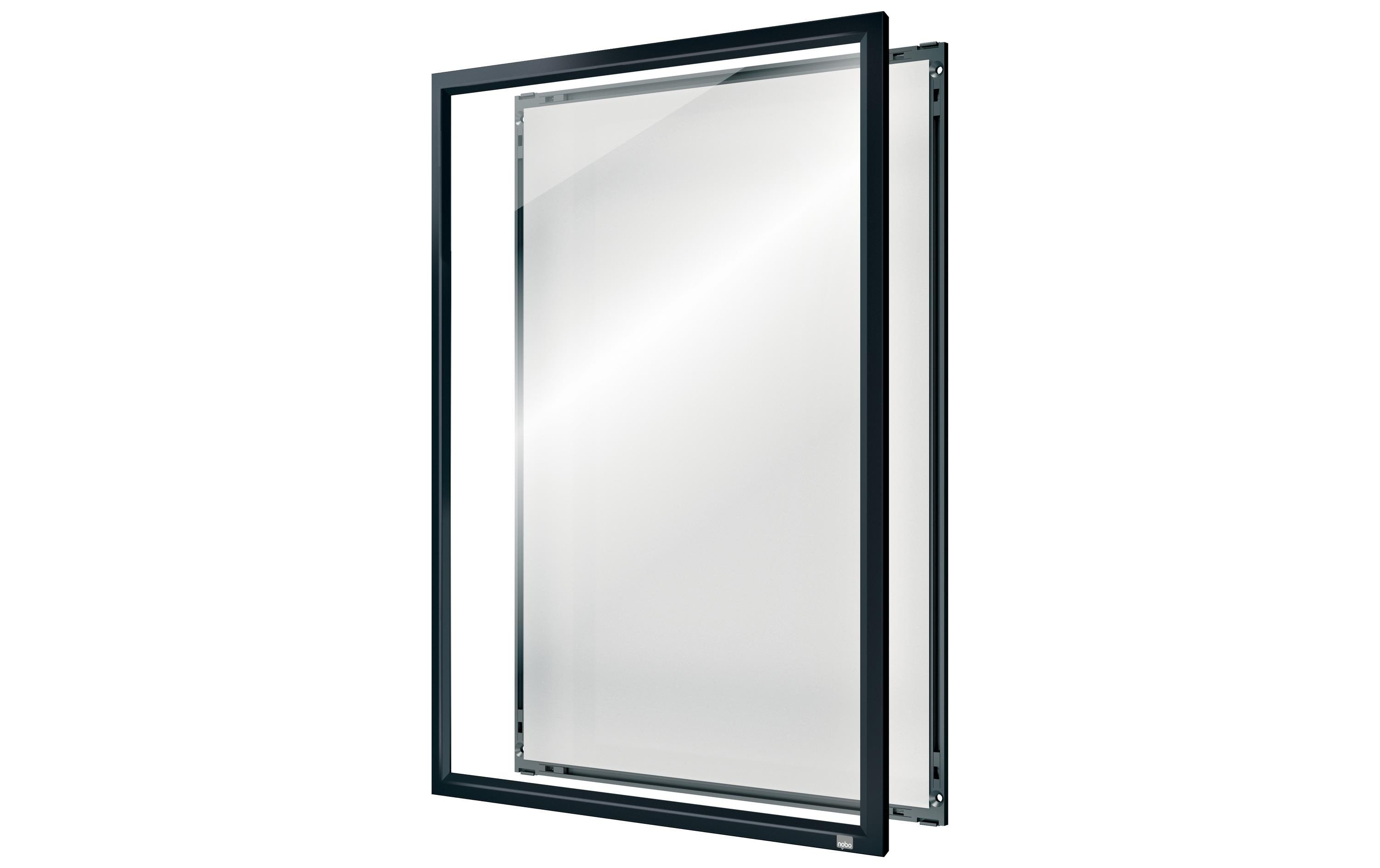 Nobo Impression Pro Clip-Rahmen A3 Aluminium, schwarz