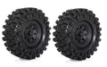 Hobbytech 121/45 Räder schwarz 1 Paar CLIMBER assembled (not glued) for crawler