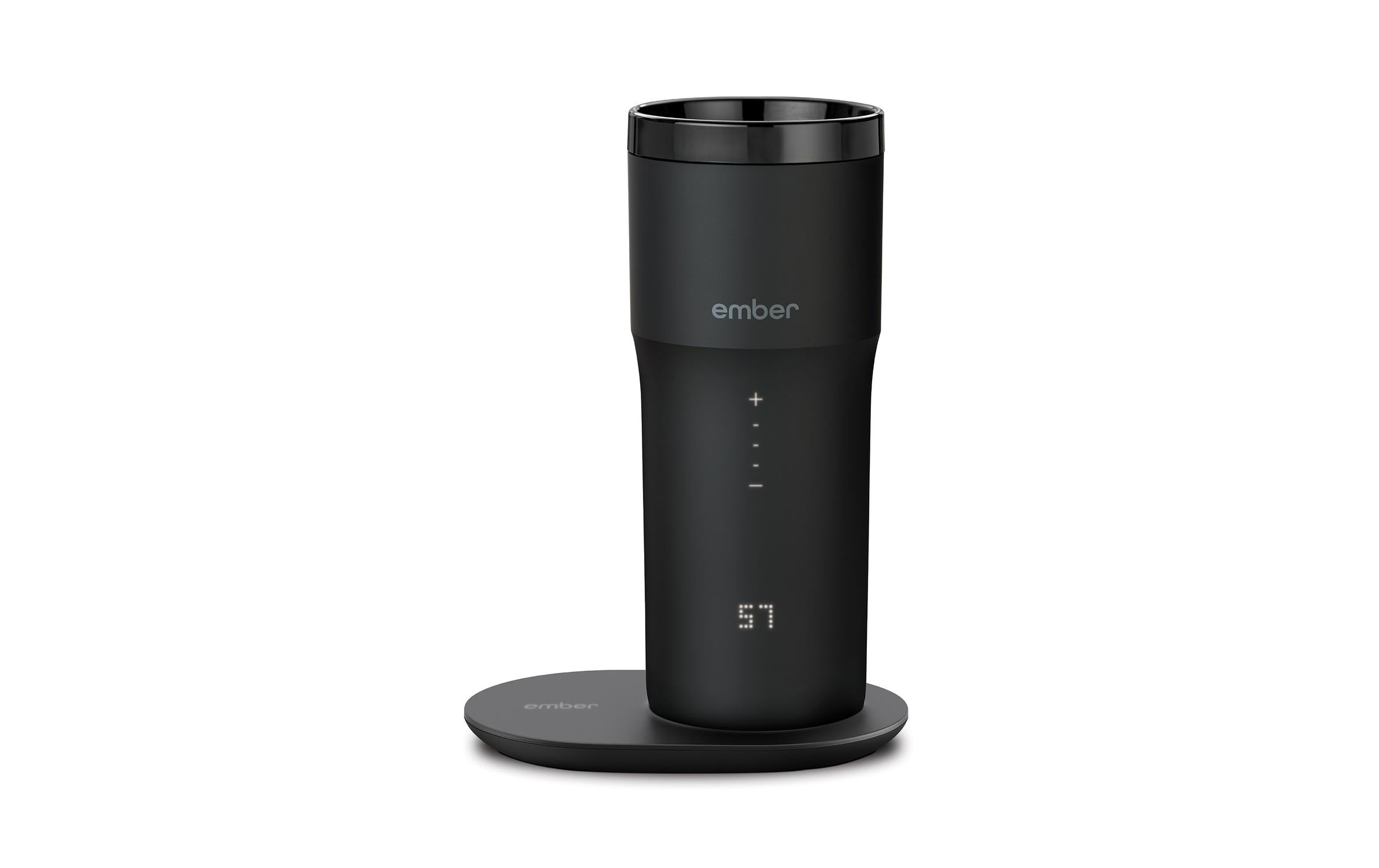 Ember Reisebecher 2+ 360ml Heizfunktion (50°C - 62,5°C), Smart, App,