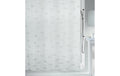 spirella Duschvorhang Kos, Weiss-Silber 180x180 cm, Polyester, waschbar 40 Grad