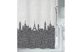 spirella Duschvorhang Urban 180x180 cm, Polyester, waschbar 40 Grad