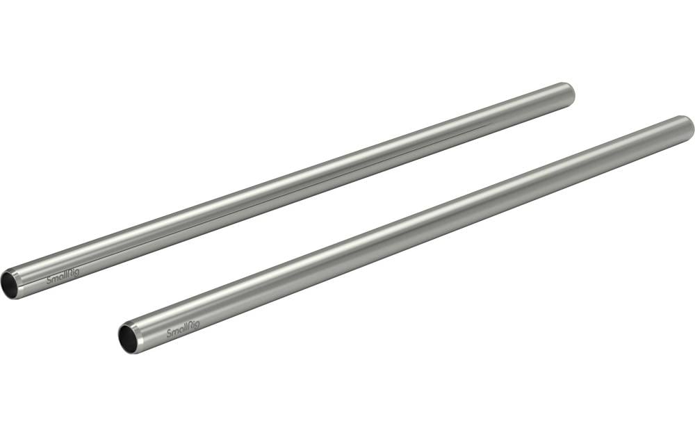 SmallRig 15mm Stainless Steel Rods (40cm / 16in)