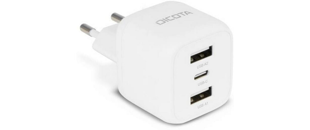 Dicota 3-Port GaN Wall Charger (32W) EU 32W EU