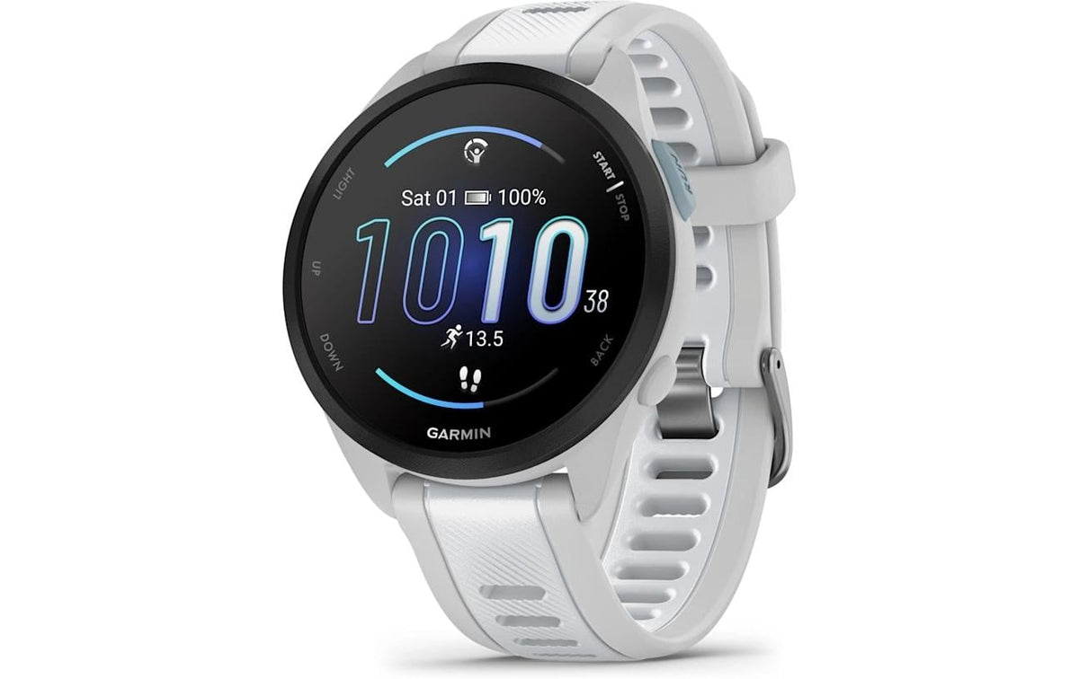 GARMIN Sportuhr Forerunner 165 Music Weiss