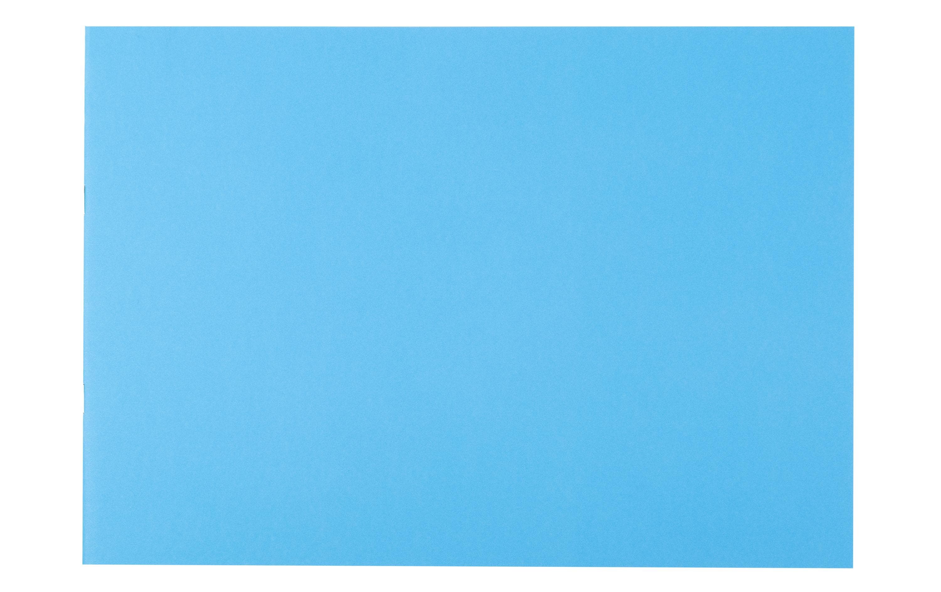 Office Focus Zeichenheft A4 quer, 10 Stück 120gm2, blanco, chamois, 12 Blatt