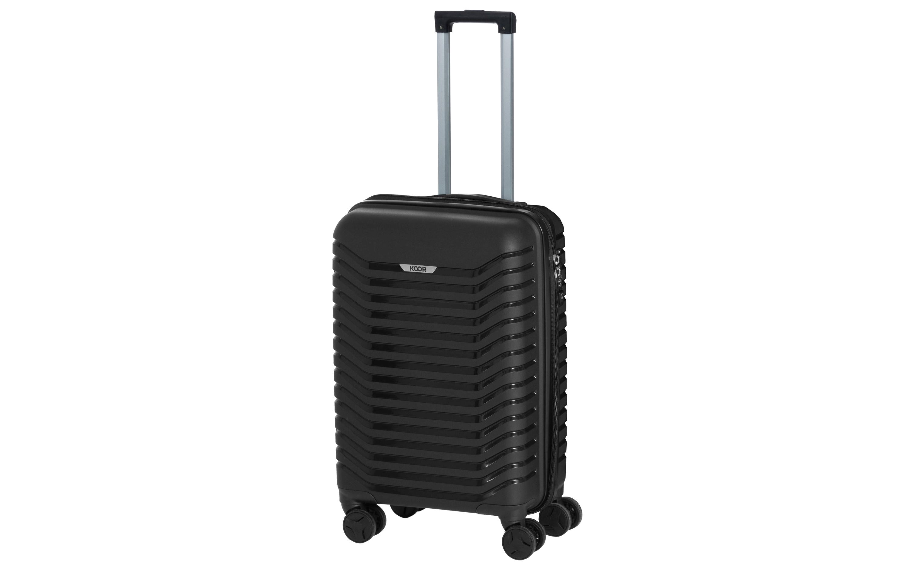 KOOR Koffer 63 L schwarz 60x40x26 cm, PP, schwarz