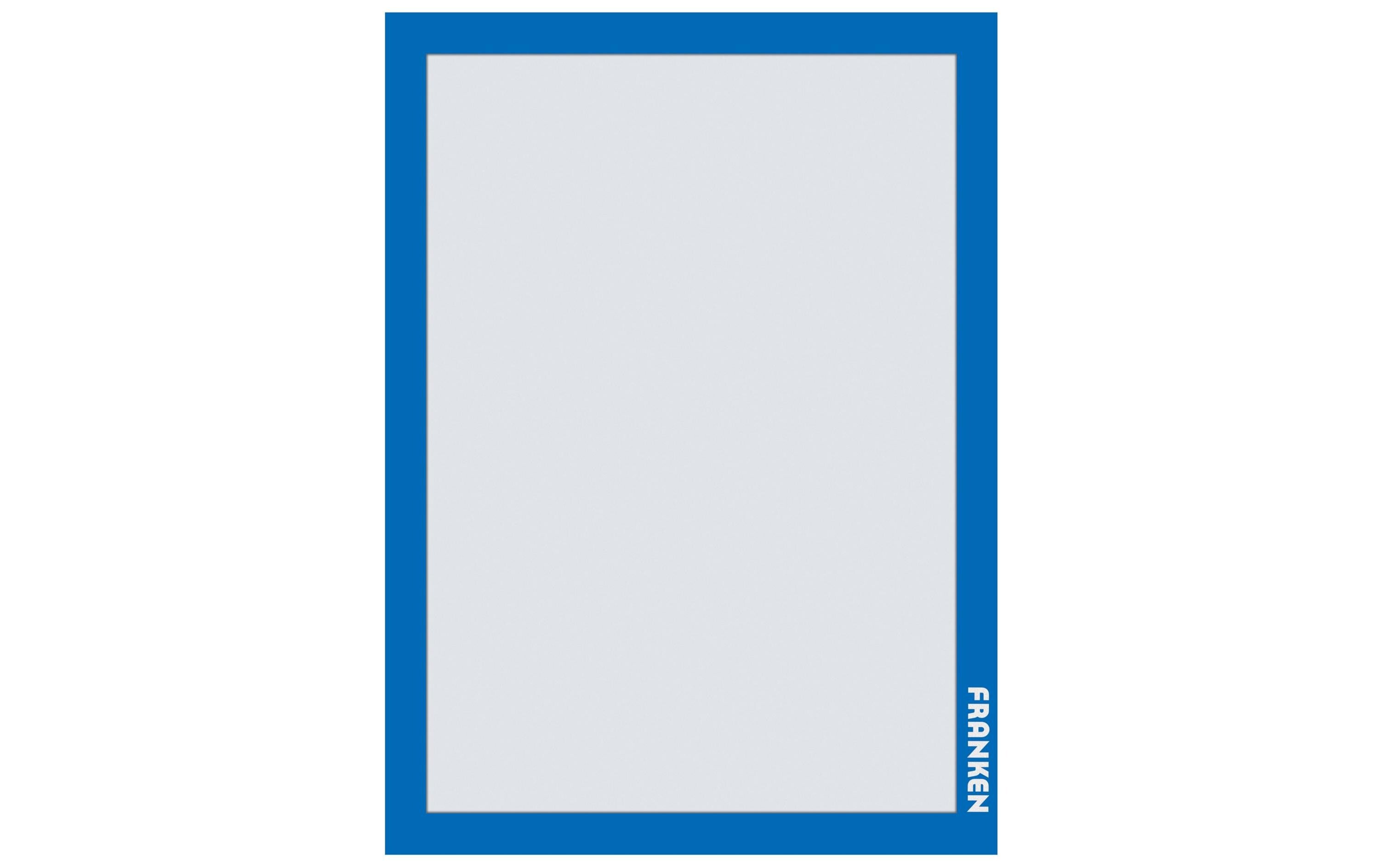 FRANKEN Aushangrahmen PRO A4 blau 2 Stk.