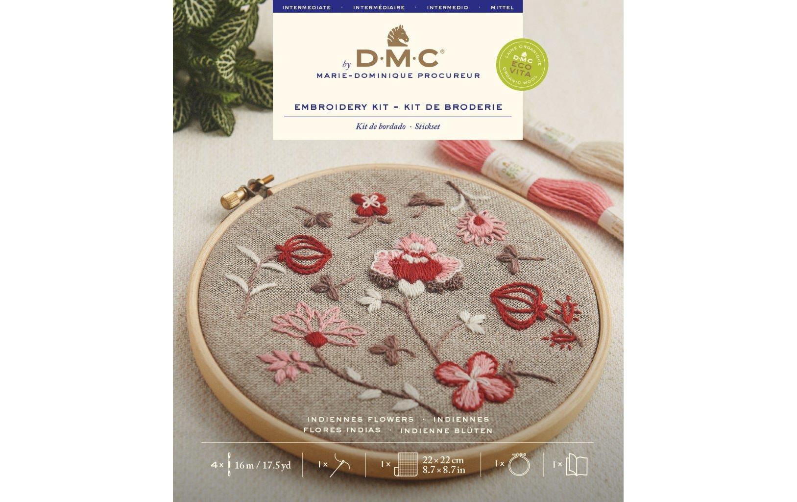 DMC Stick-Set Designer Indiennes flowers