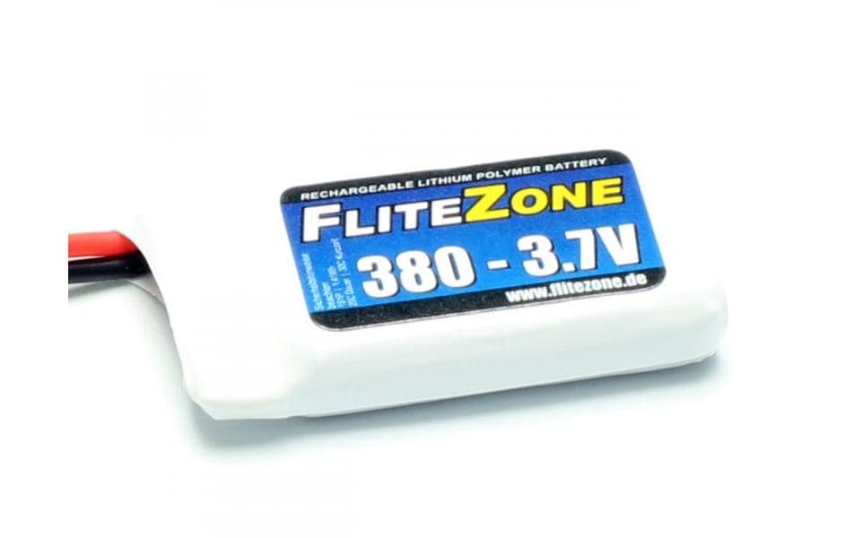 FliteZone RC-Akku LiPo 380mA, 3.7V Molex 51005