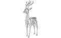 Eglo Aufsteller Hirsch Ransiki 56 cm Polyresin, L 345, B 145, H 560, Silber