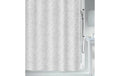 spirella Duschvorhang Peer, Weiss 180x180 cm, Polyester, waschbar 40 Grad
