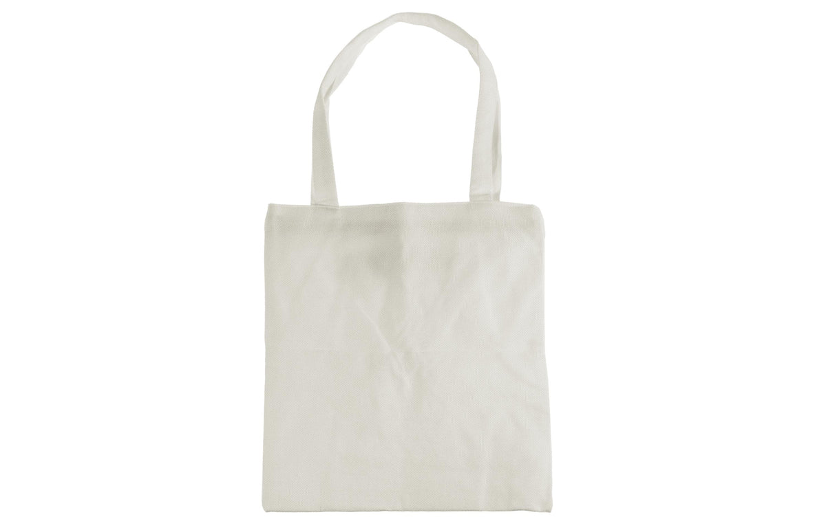 FTM Tasche 33x38 cm 80% LI, 20% CO, weiss, zum bedrucken
