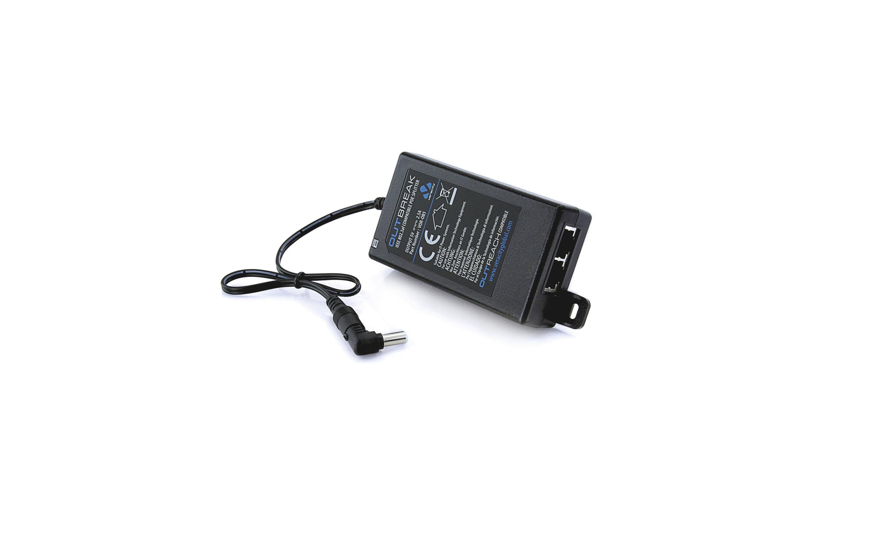 Veracity OUTBREAK 5V PoE Splitter, 5V DC