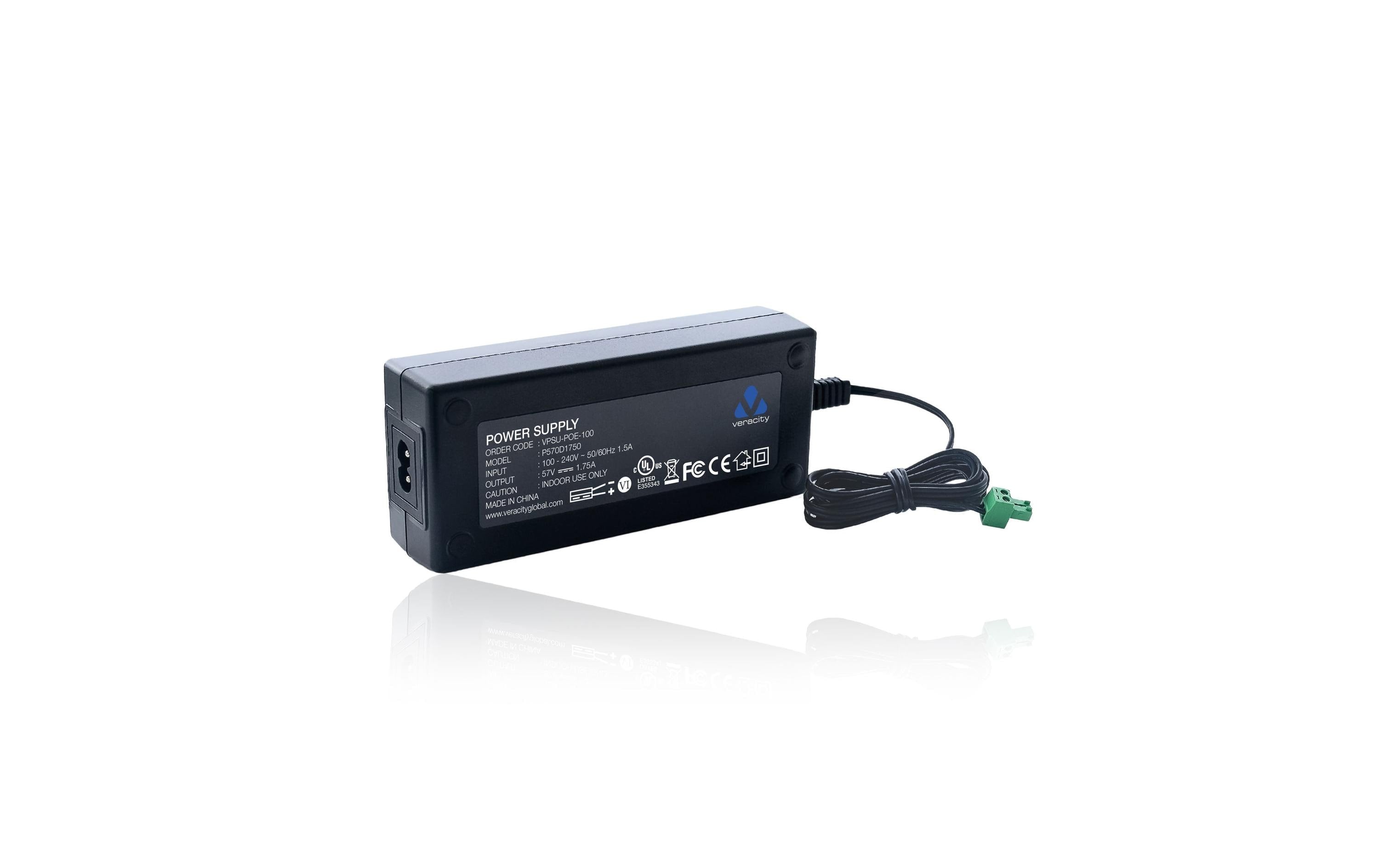 Veracity POE 100W PSU 100W Netzteil, 57V, 1.75A
