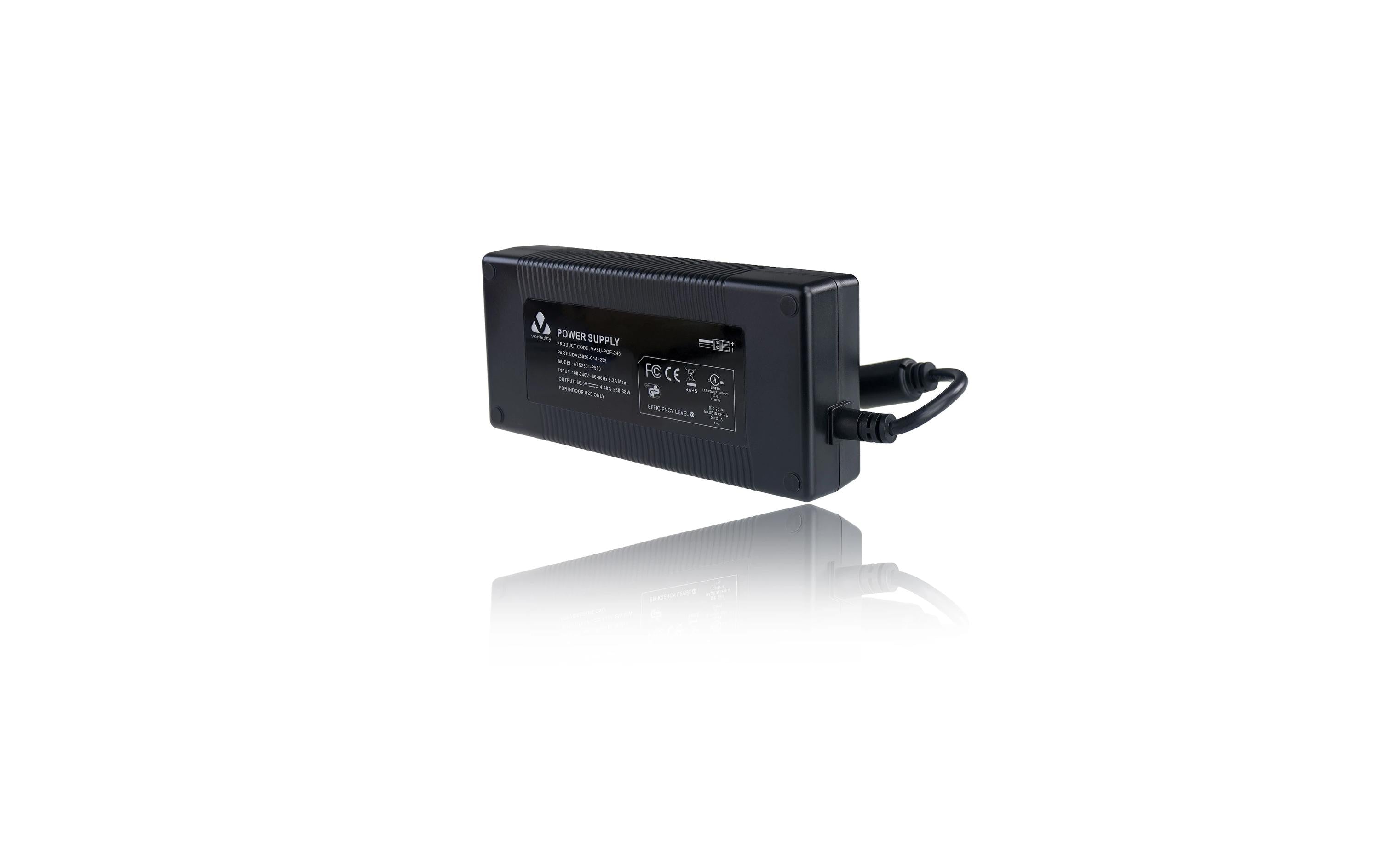 Veracity POE 240W PSU 240W Netzteil, 56V, 4.48A