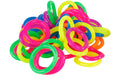 Loom Bands XXL gross 72 farbige Ringe und Clips