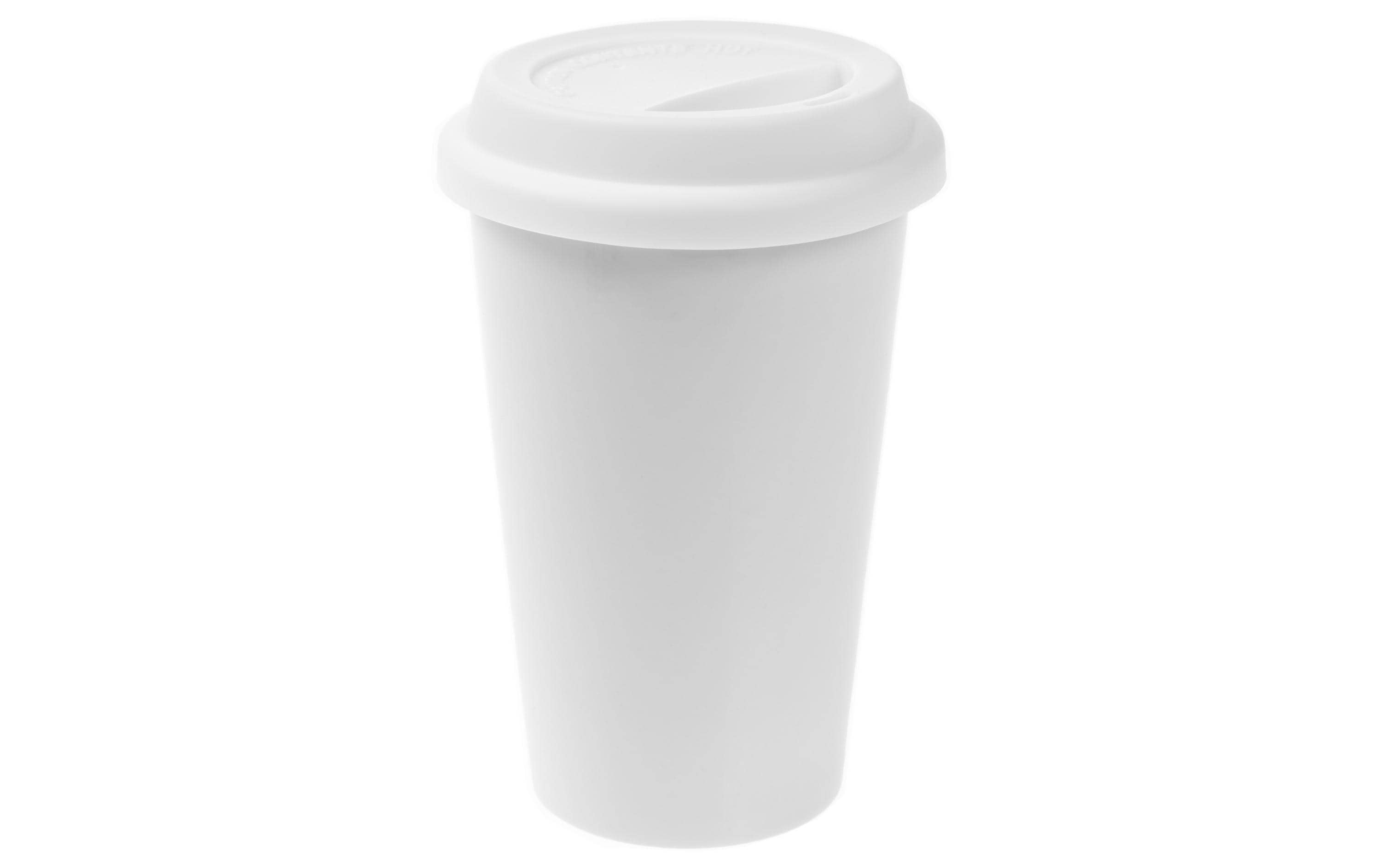FTM Kaffetasse To Go 300ml weiss, für Sublimation