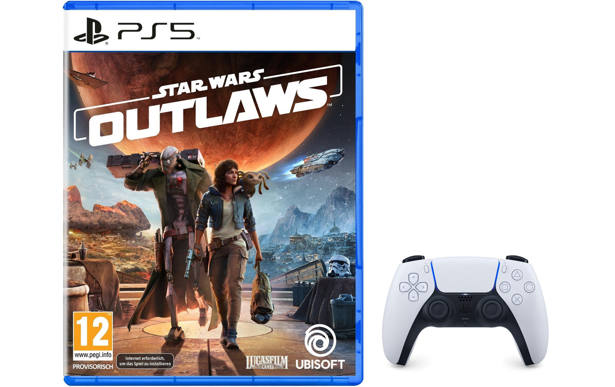 Star Wars Outlaws + Dualsense, PS5 Bundle, Alter: 12+