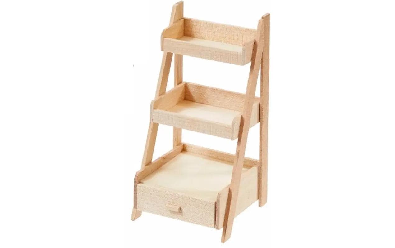 Hobbyfun Treppenregal 5.1 x 5.1 x 10.9 cm, natur