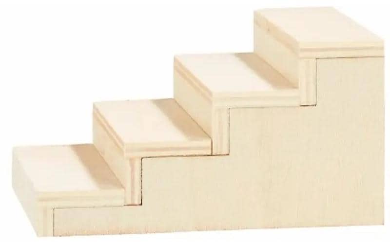 Hobbyfun Treppe 10.3 x 7 x 5.5 cm, natur