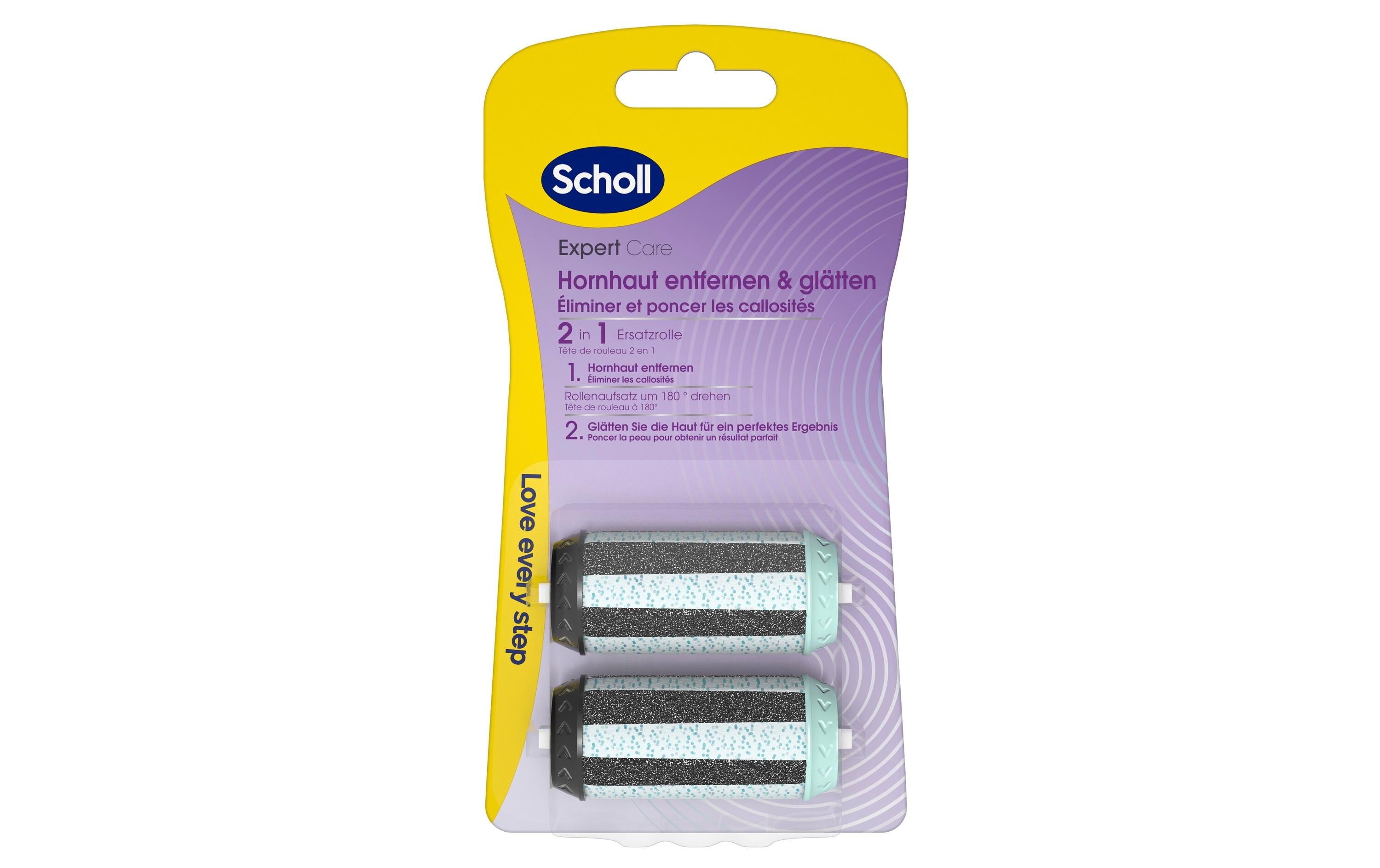 Scholl Aufsatz Expert Care 2 in 1 Ersatzrollen, 2 Stk.