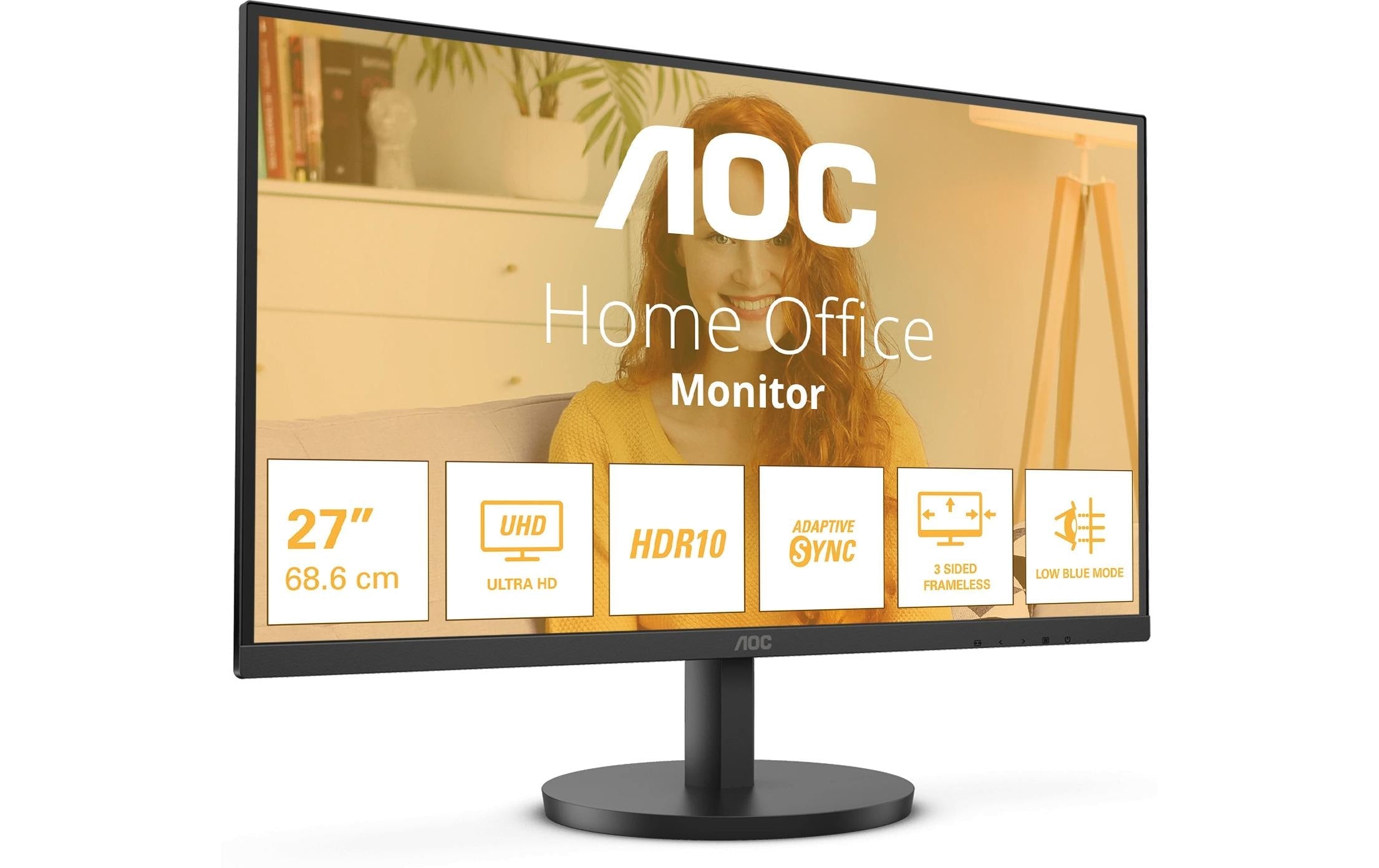AOC 27" U27B3M, VA Monitor, 3840x2160