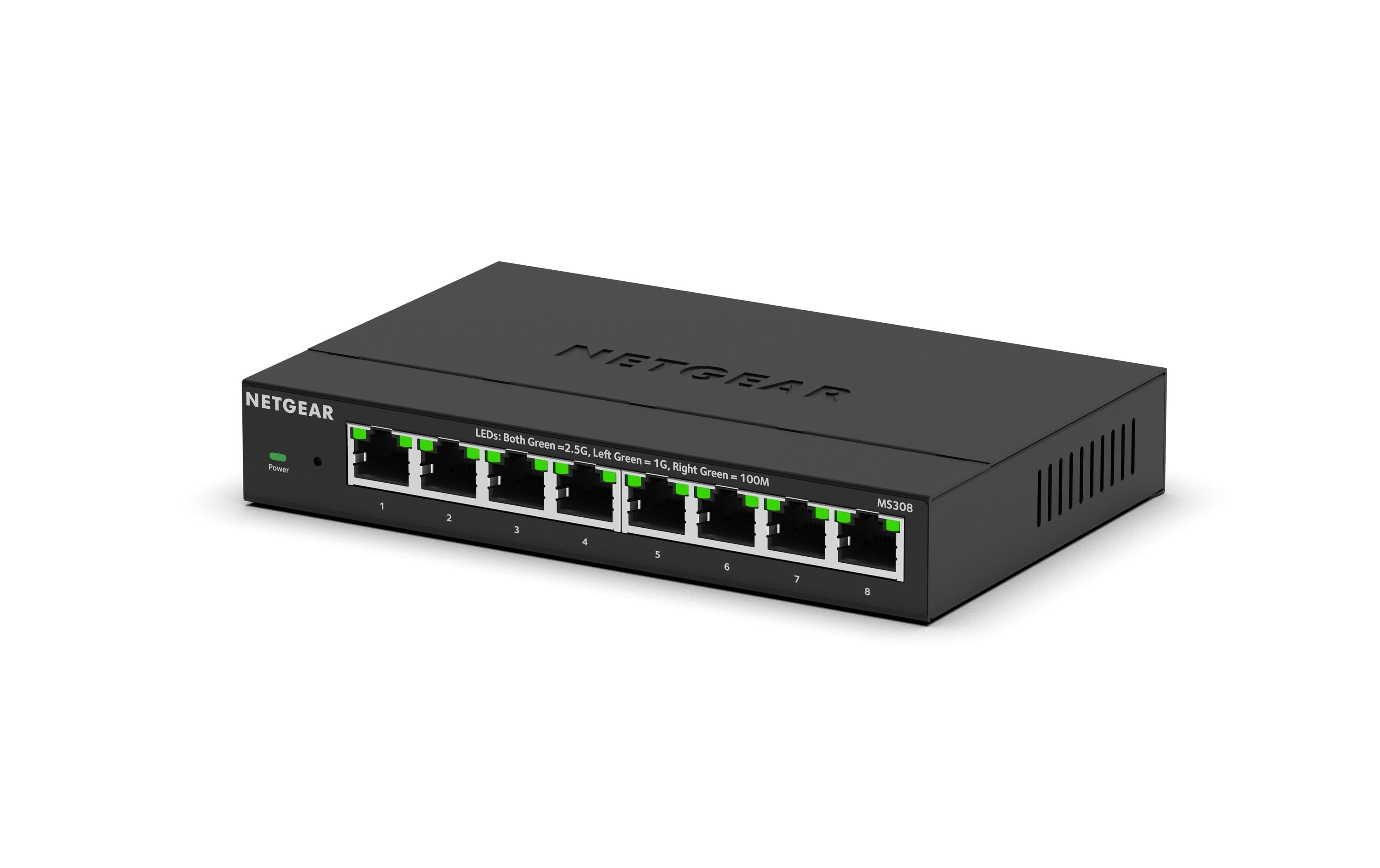 Netgear MS308: 8 Port Switch