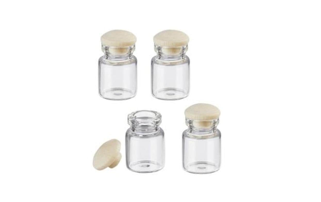Hobbyfun Glasflasche ca. 2.2 x 1.3 cm