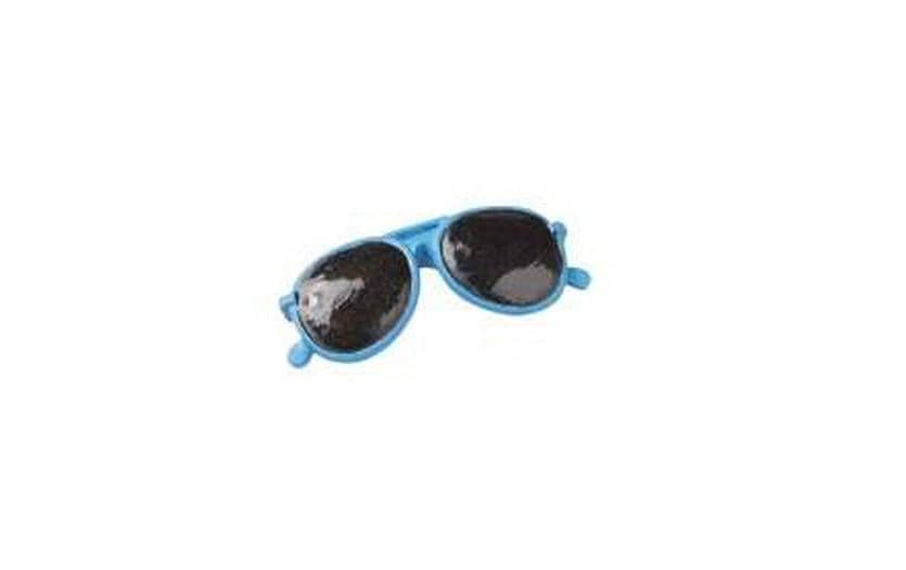 Hobbyfun Sonnenbrille 3 cm, blau, 2 Stk.