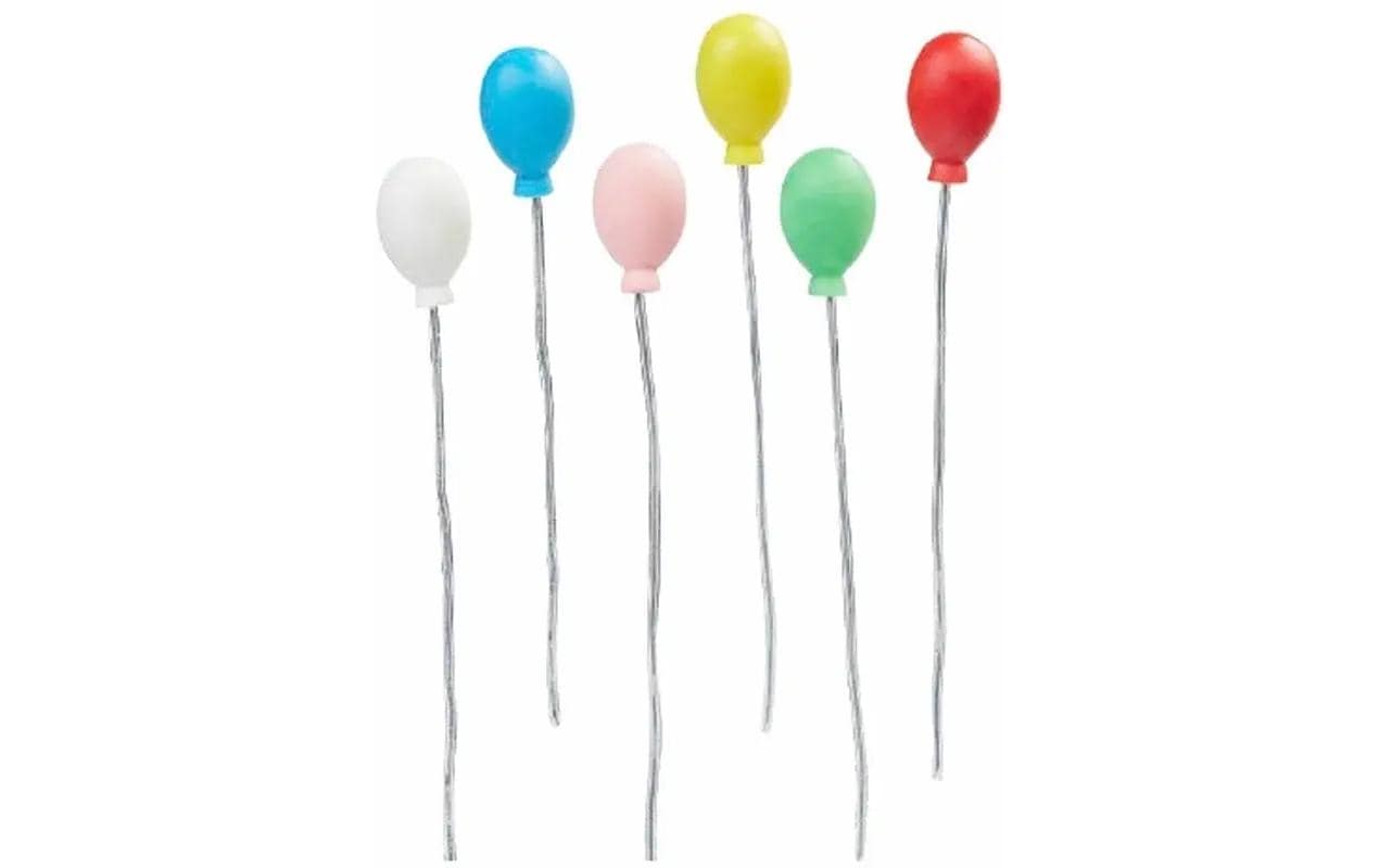 Hobbyfun Luftballons 1.6 x 2.4 cm, 6 Stk.