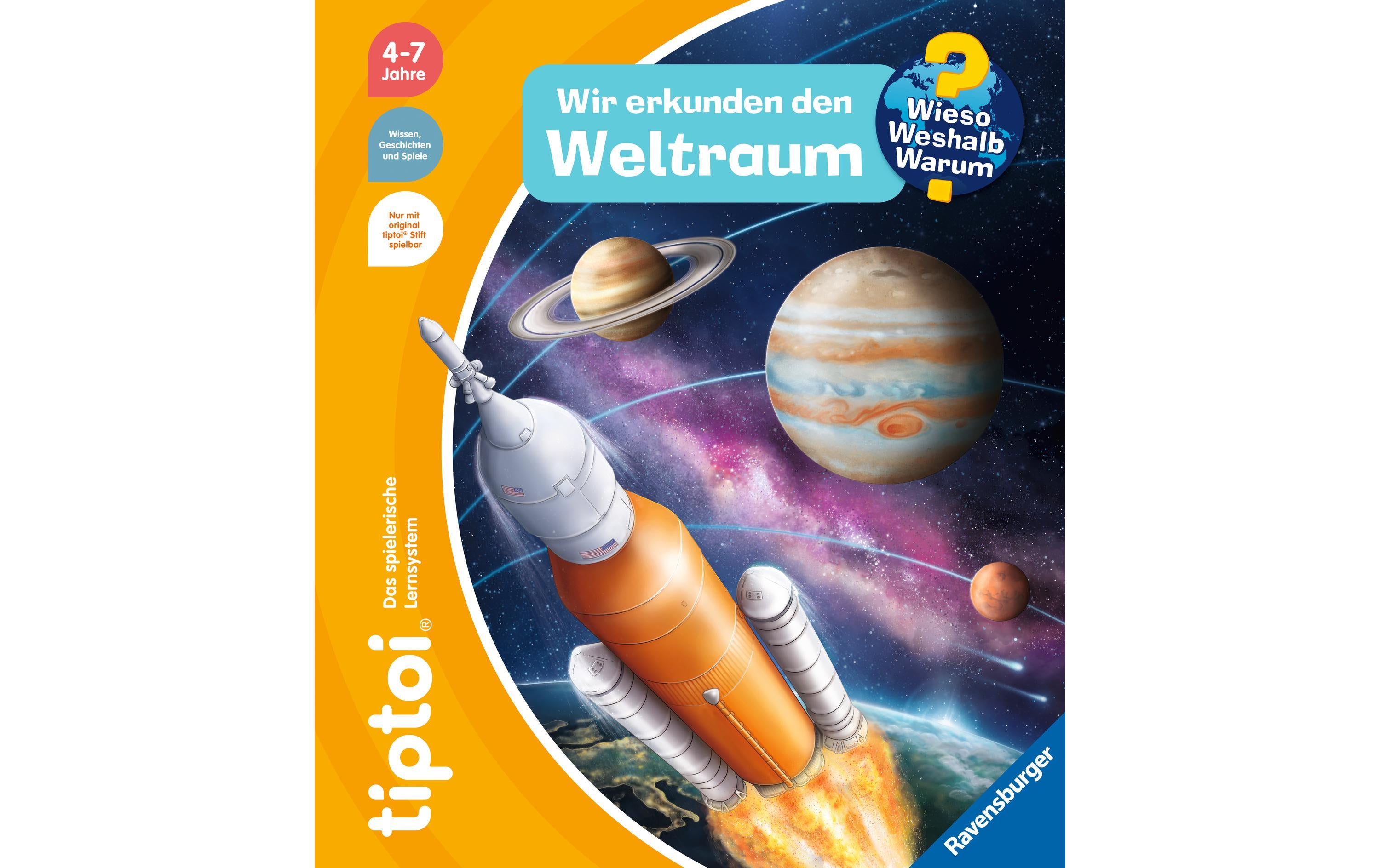 tiptoi WWW: Wir erkunden den Weltraum 4-7 Jahre