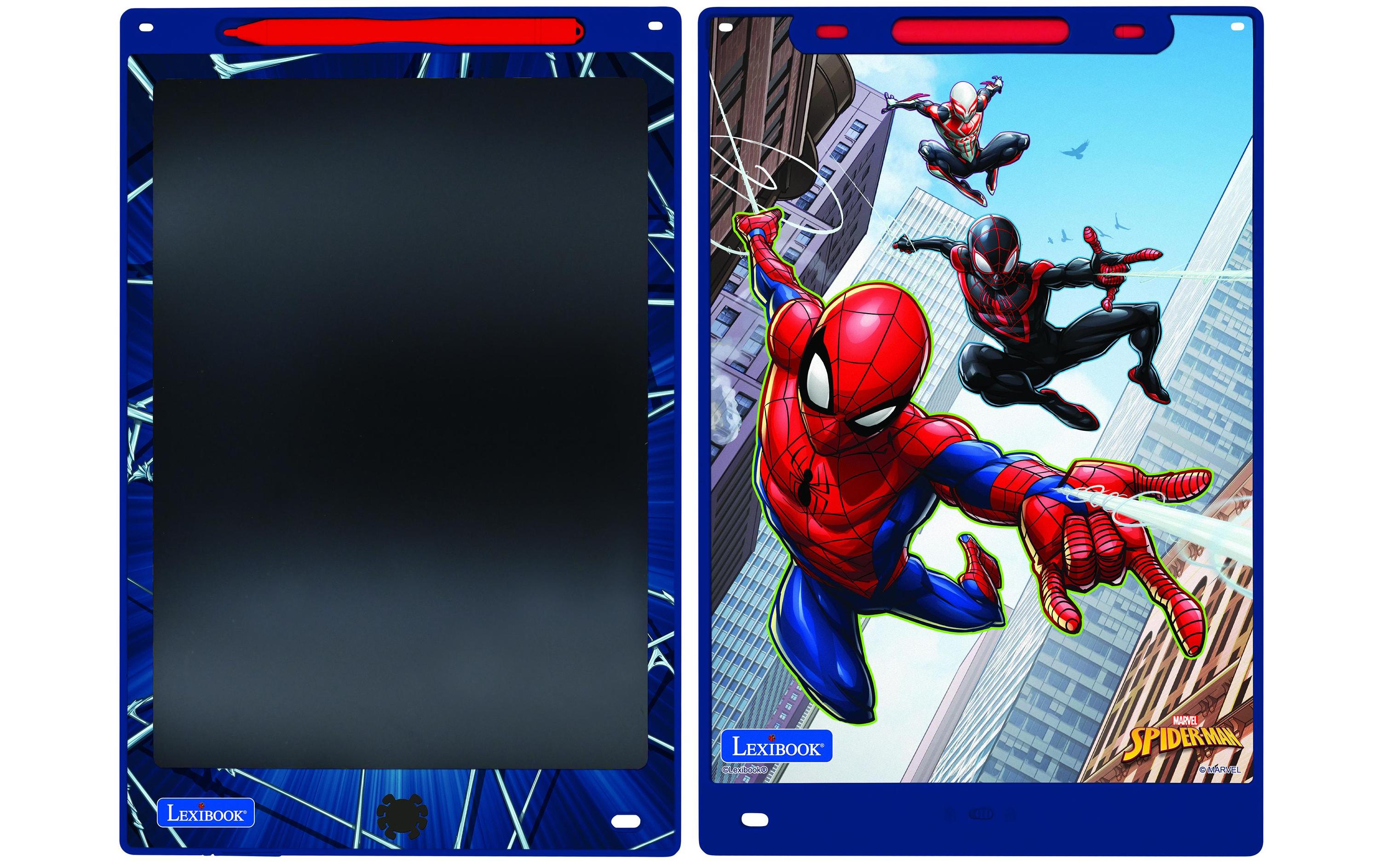 Zeichentablett mit Spider-Man-Schablonen
