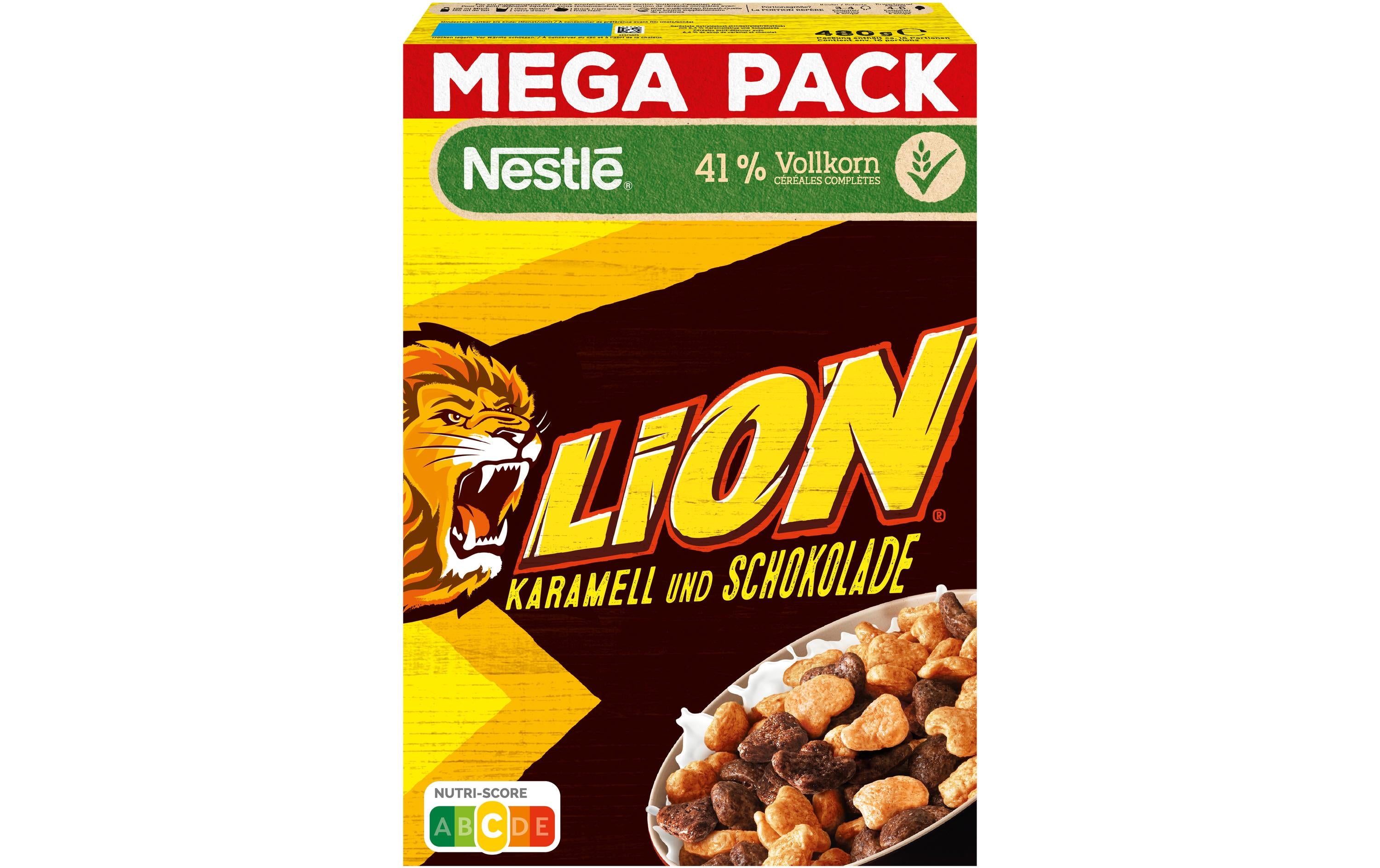 LION Cerealien Karamell und Schoko 480 g