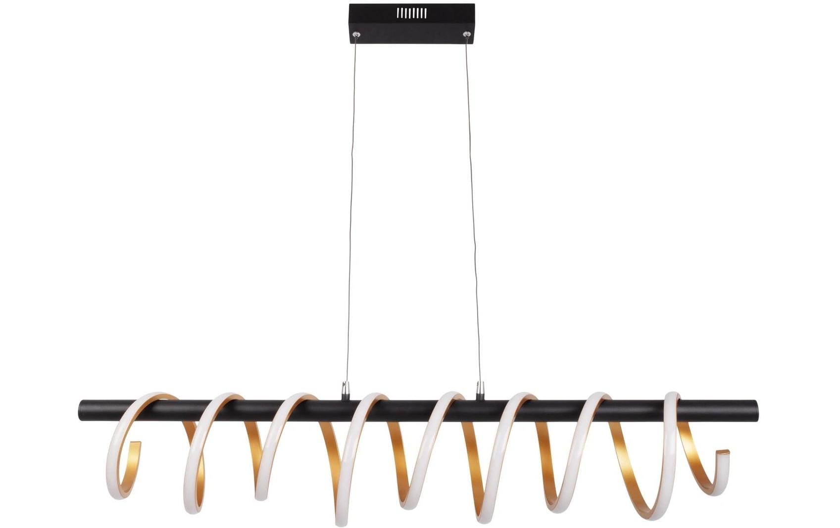 Näve Belleza Pendelleuchte schwarz/gold LED-Modul, 32W, IP20